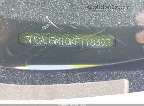 3PCAJ5M10KF118393 2019 INFINITI QX50 Blue ძრავის განყოფილების ხედი