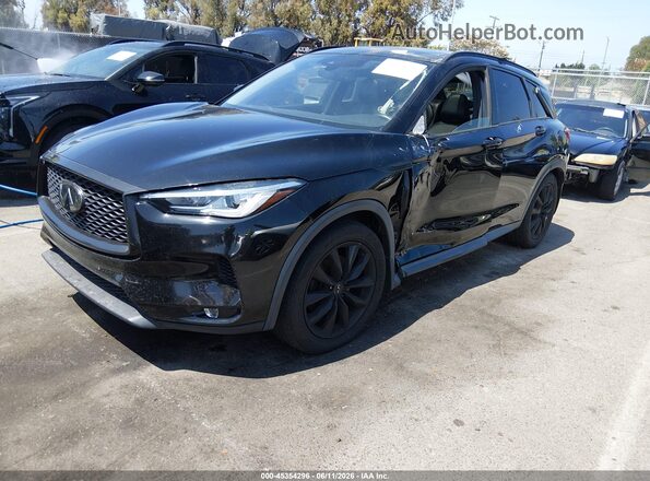 3PCAJ5M10KF144234 2019 INFINITI QX50 Black Przód lewy