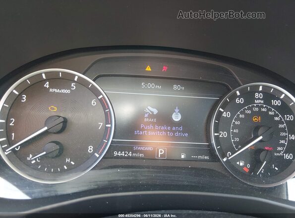 3PCAJ5M10KF144234 2019 INFINITI QX50 Black Widok tylnych siedzeń