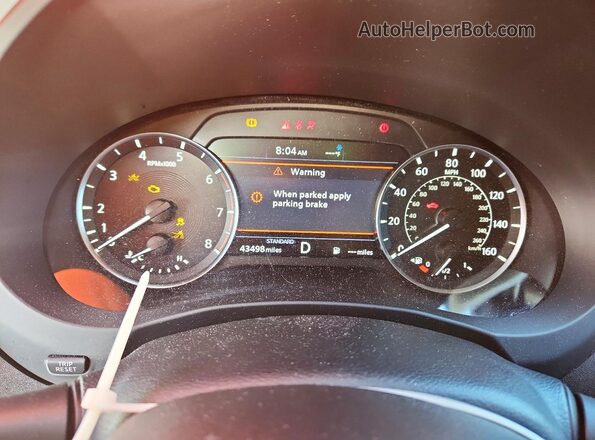 3PCAJ5M10LF111333 2020 INFINITI QX50 Белый Вид щитка приборов