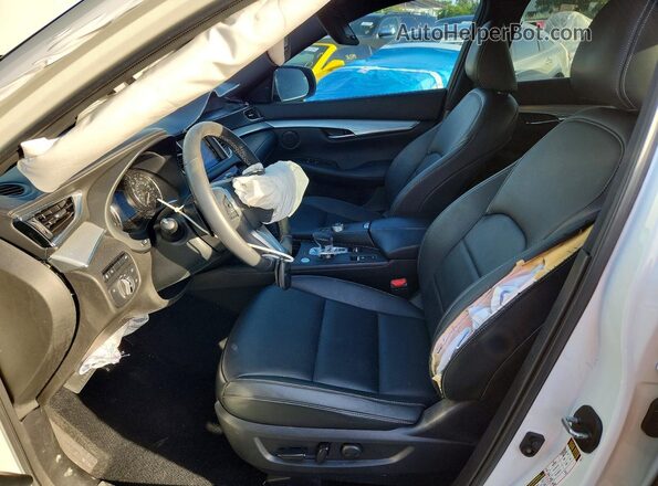 3PCAJ5M10LF111333 2020 INFINITI QX50 Белый Вид салона спереди