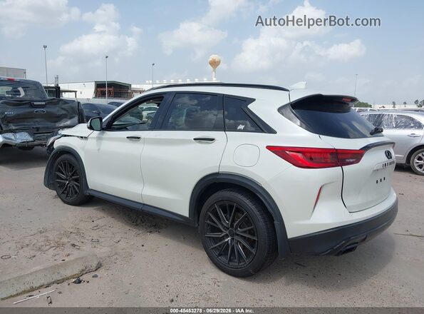 3PCAJ5M10LF113695 2020 INFINITI QX50 White უკანა მარცხენა