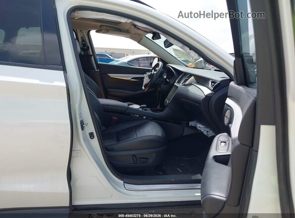 3PCAJ5M10LF113695 2020 INFINITI QX50 White წინა სალონის ხედი
