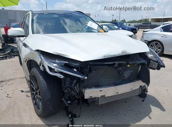3PCAJ5M10LF113695 2020 INFINITI QX50 White წინა ხედი