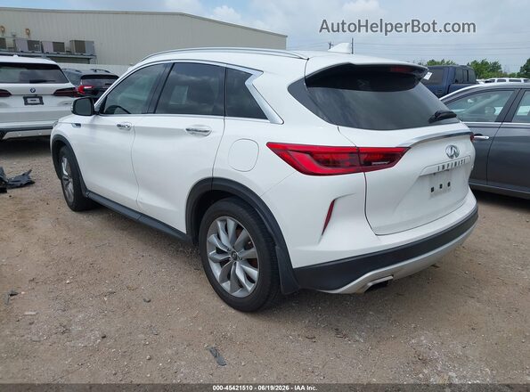 3PCAJ5M11LF114483 2020 INFINITI QX50 White Rear left