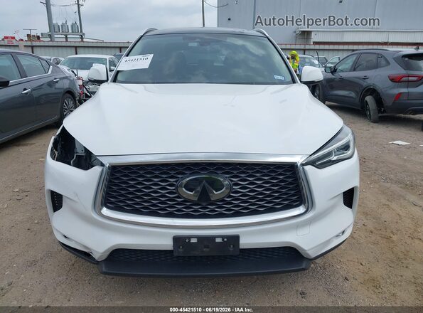 3PCAJ5M11LF114483 2020 INFINITI QX50 White Rear interior view
