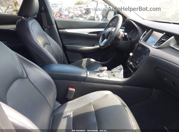 3PCAJ5M12KF133073 2019 INFINITI QX50 Black Вид салону спереду
