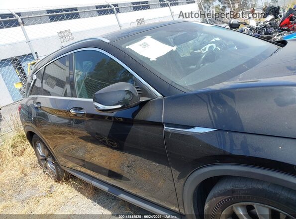 3PCAJ5M12KF133073 2019 INFINITI QX50 Black Вид задньої частини салону