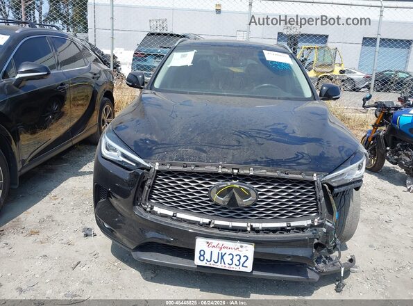 3PCAJ5M12KF133073 2019 INFINITI QX50 Black Вид щитка приладів