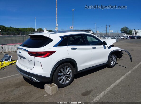 3PCAJ5M12LF107350 2020 INFINITI QX50 White Rear right