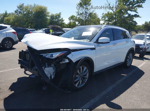 3PCAJ5M12LF107350 2020 INFINITI QX50 White Front left
