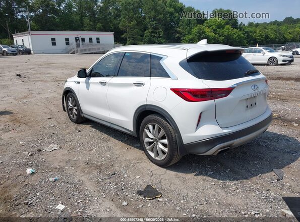 3PCAJ5M13KF125225 2019 INFINITI QX50 White Rear left