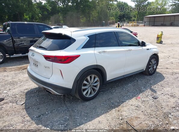 3PCAJ5M13KF125225 2019 INFINITI QX50 White Rear right