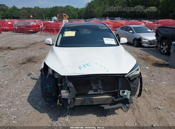 3PCAJ5M13KF125225 2019 INFINITI QX50 White Front view
