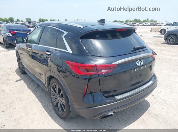 3PCAJ5M13LF108815 2020 INFINITI QX50 Black Задня ліва чверть