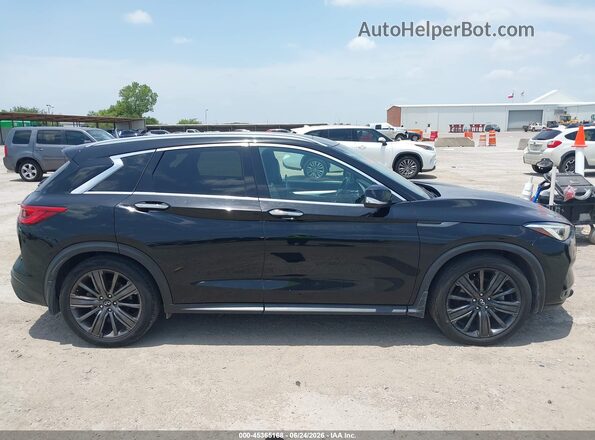 3PCAJ5M13LF108815 2020 INFINITI QX50 Black Вид задньої частини салону