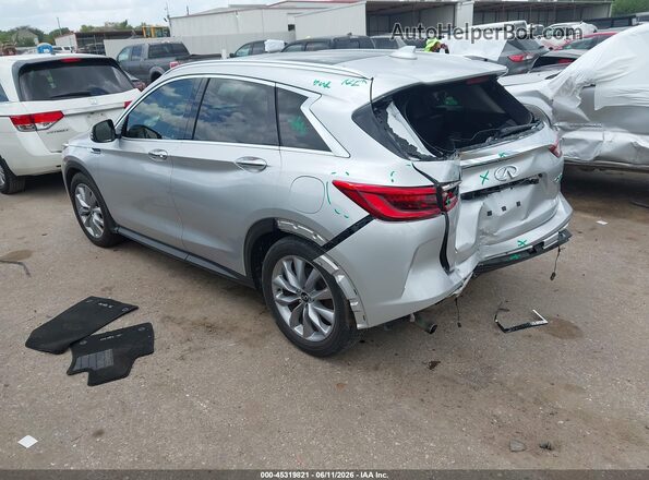 3PCAJ5M14LF103509 2020 INFINITI QX50 Gray Trasero izquierdo
