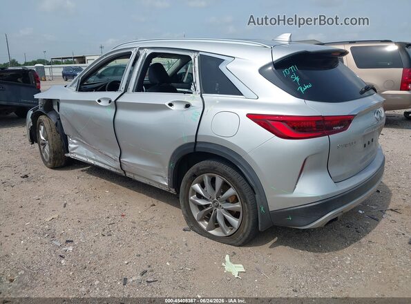 3PCAJ5M14LF106362 2020 INFINITI QX50 Серебряный Задняя левая четверть