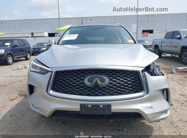 3PCAJ5M14LF106362 2020 INFINITI QX50 Серебряный Вид задней части салона