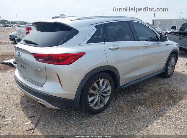 3PCAJ5M14LF106362 2020 INFINITI QX50 Серебряный Задняя правая четверть