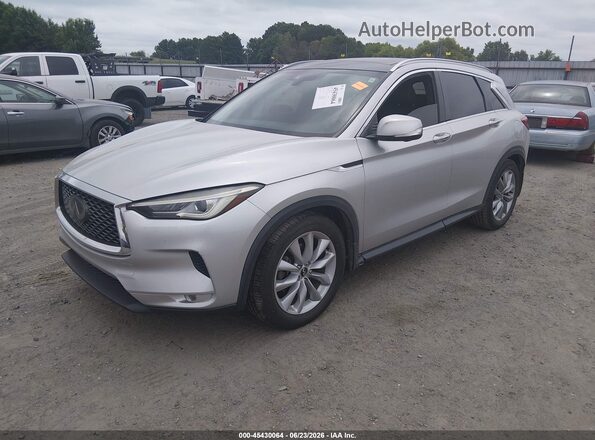3PCAJ5M15KF136856 2019 INFINITI QX50 Silver Vista tres cuartos delantera izquierda