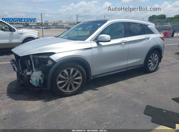 3PCAJ5M15KF138431 2019 INFINITI QX50 Gray Przód lewy