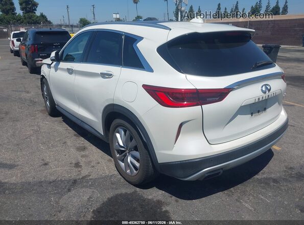 3PCAJ5M15LF102806 2020 INFINITI QX50 White Rear left