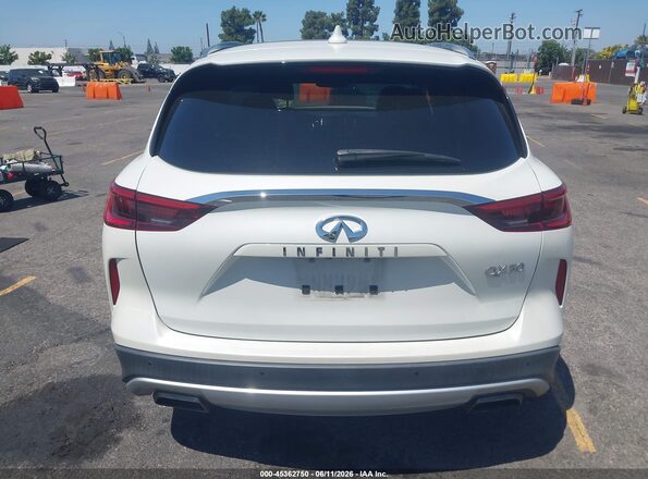3PCAJ5M15LF102806 2020 INFINITI QX50 White 