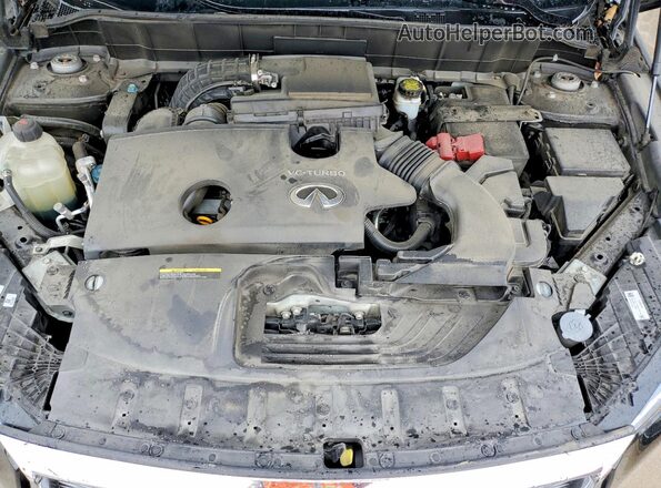3PCAJ5M15LF106077 2020 INFINITI QX50 Black Շարժիչի բաժամունքի տեսք