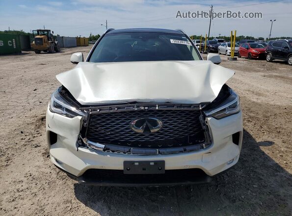 3PCAJ5M17KF118911 2019 INFINITI QX50 White Widok z przodu
