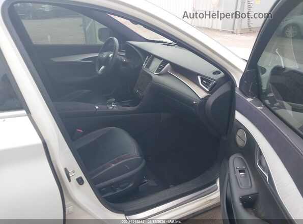3PCAJ5M17KF120075 2019 INFINITI QX50 White წინა სალონის ხედი