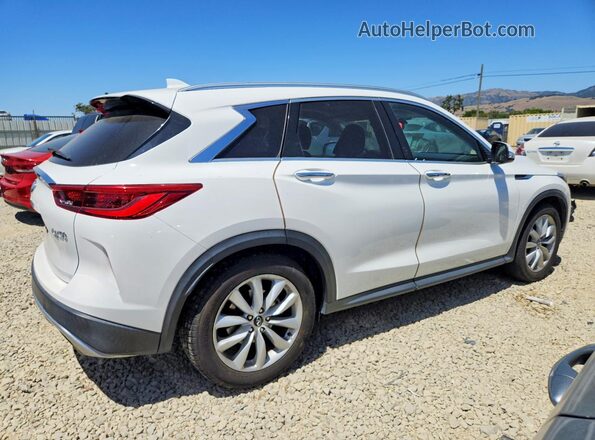 3PCAJ5M17KF126202 2019 INFINITI QX50 White უკანა მარჯვენა