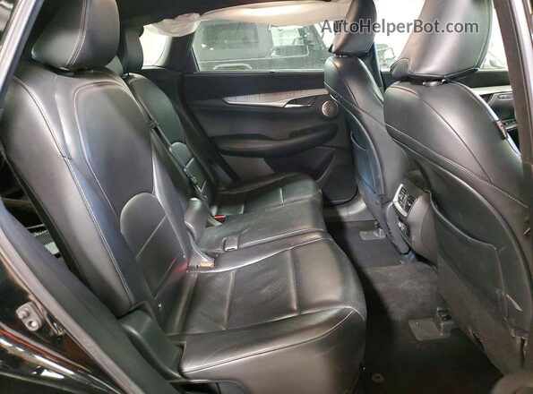 3PCAJ5M17KF137636 2019 INFINITI QX50 Black Widok wnętrza z tyłu