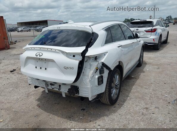 3PCAJ5M17KF148152 2019 INFINITI QX50 White Հետևի աջ