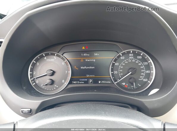3PCAJ5M17KF148152 2019 INFINITI QX50 White Հետևի նստատեղերի տեսք