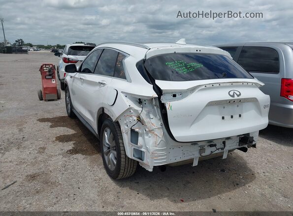 3PCAJ5M17KF148152 2019 INFINITI QX50 White Հետևի ձախ
