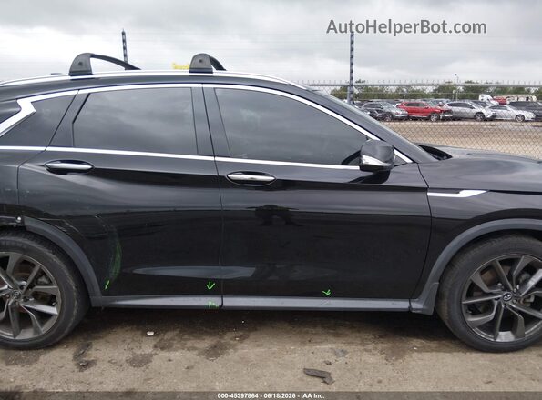 3PCAJ5M18KF100224 2019 INFINITI QX50 Black Սալոնի 360 աստիճան տեսք
