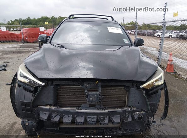 3PCAJ5M18KF100224 2019 INFINITI QX50 Black Սալոնի հետևի տեսք