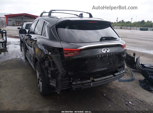 3PCAJ5M18KF100224 2019 INFINITI QX50 Black Հետևի ձախ