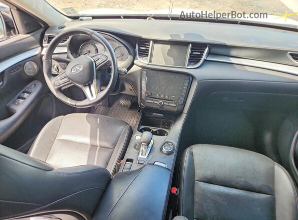 3PCAJ5M18KF101616 2019 INFINITI QX50 Белый Вид панели приборов