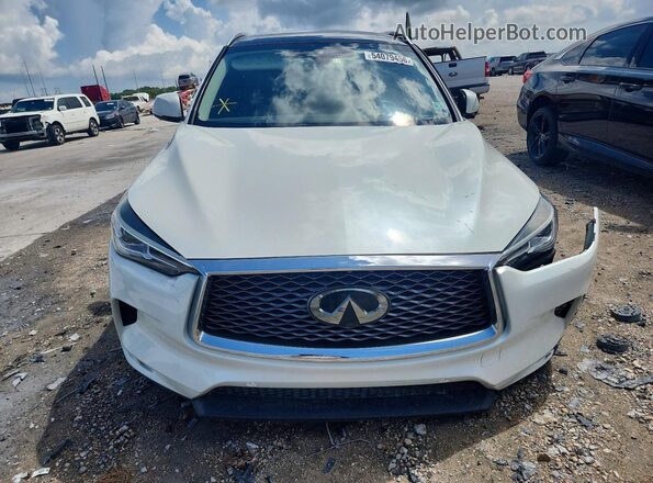 3PCAJ5M18KF101616 2019 INFINITI QX50 Белый Вид спереди