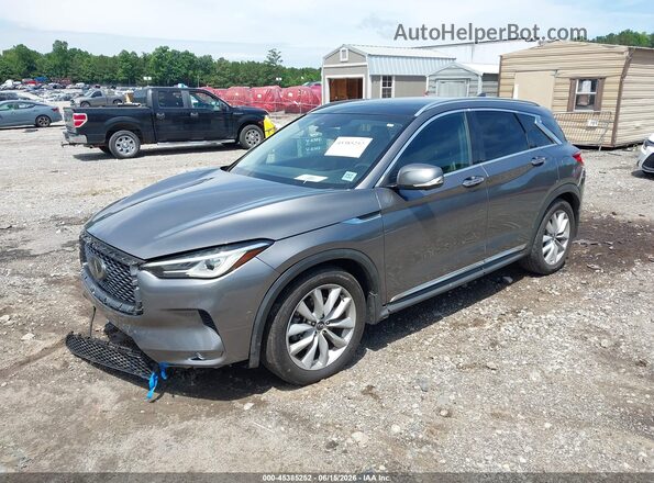 3PCAJ5M19KF116187 2019 INFINITI QX50 Gray Передня ліва чверть