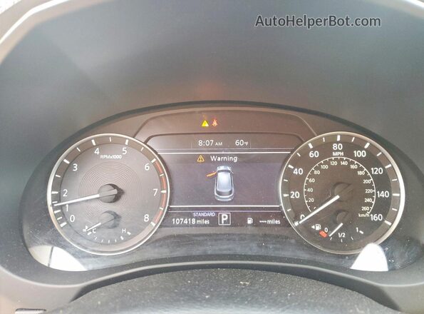 3PCAJ5M19KF126069 2019 INFINITI QX50 Brown Vista del cuadro de instrumentos