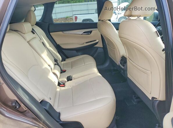 3PCAJ5M19KF126069 2019 INFINITI QX50 Brown Vista de los asientos traseros