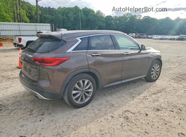 3PCAJ5M19KF126069 2019 INFINITI QX50 Brown Trasero derecho