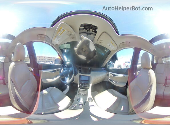 3PCAJ5M19KF130980 2019 INFINITI QX50 Белый Панорамный вид салона 360°