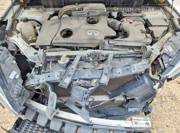 3PCAJ5M19KF134639 2019 INFINITI QX50 White Widok wnętrza z tyłu