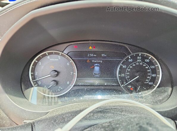 3PCAJ5M19KF134639 2019 INFINITI QX50 White Widok zestawu wskaźników