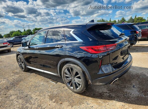 3PCAJ5M19LF106597 2020 INFINITI QX50 Black Задня ліва чверть