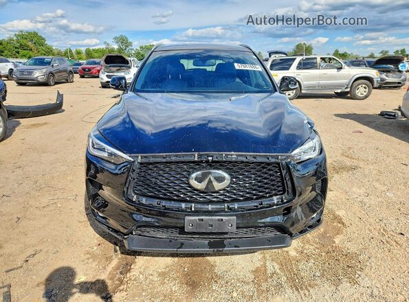 3PCAJ5M19LF106597 2020 INFINITI QX50 Black Вид спереду